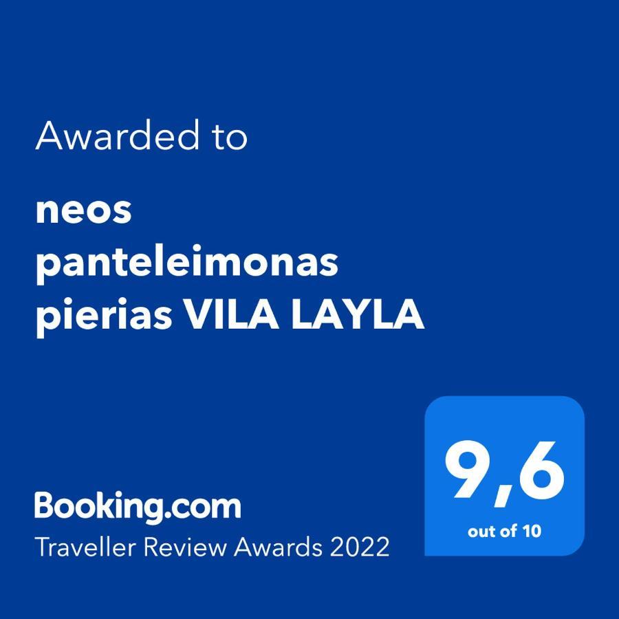Neos Panteleimonas Pierias Villa Layla Εξωτερικό φωτογραφία